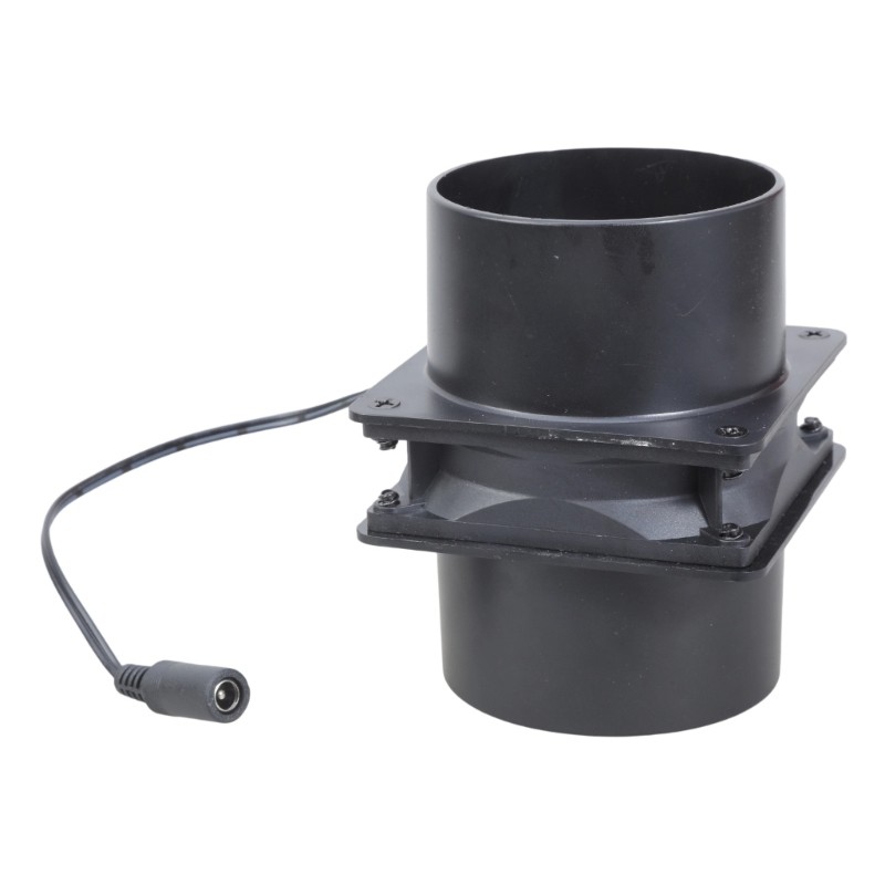 12V 8cm Inline Duct Fan With Speed Controller Powerful Ventilation Exhaust