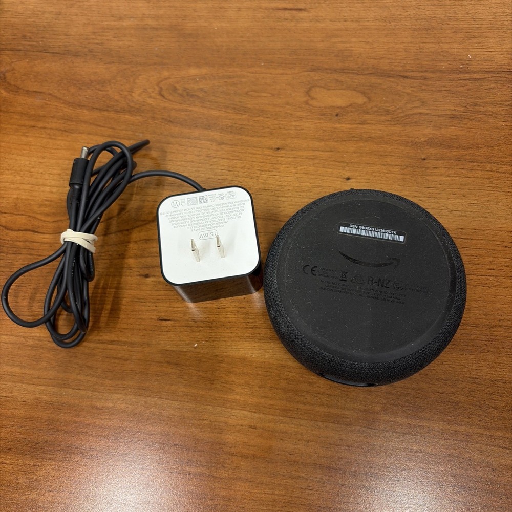 Amazon Echo Dot (3rd Generation) Smart Speaker - Black Model Tested Works