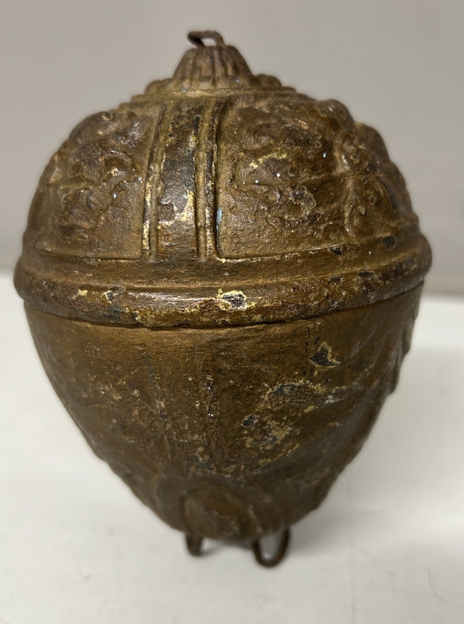 ornate brass Counter weight Antique Heavy For Chandelier Rise - Fall Pulley