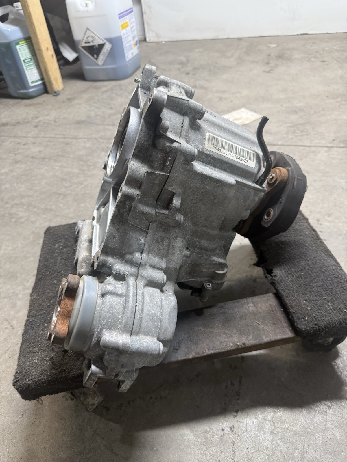 2013-2015 BMW E84 X1 2.0L N20 ATC35L Transmission Transfer Case OEM W/motor