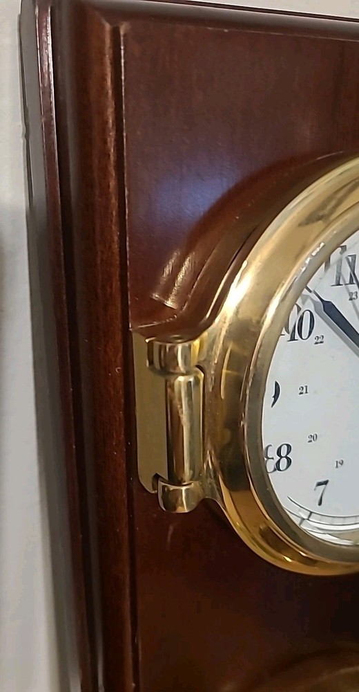 Weens And Plath Ships Clock And Barometer
