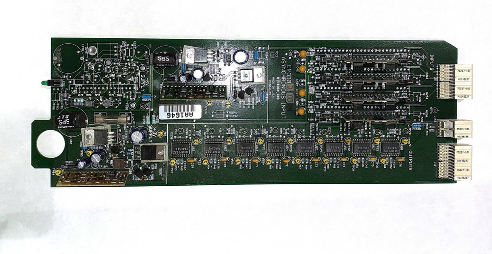 NVision EM3302-00 ASYNCHRONOUS INPUT CARD