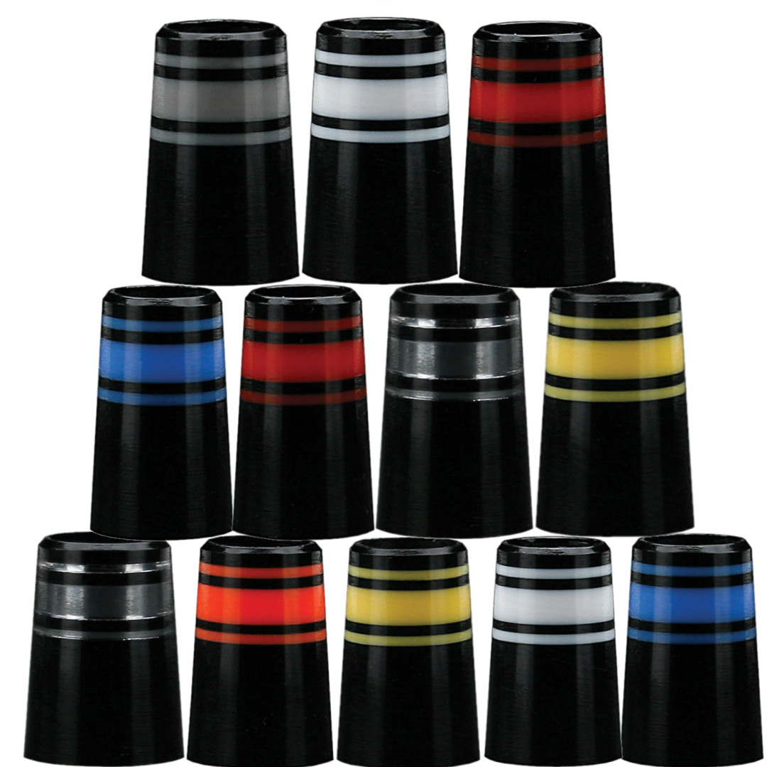 The GolfWorks 6R Designer Iron Golf Club Ferrules 12 Pack – Fits .370 & .355 New