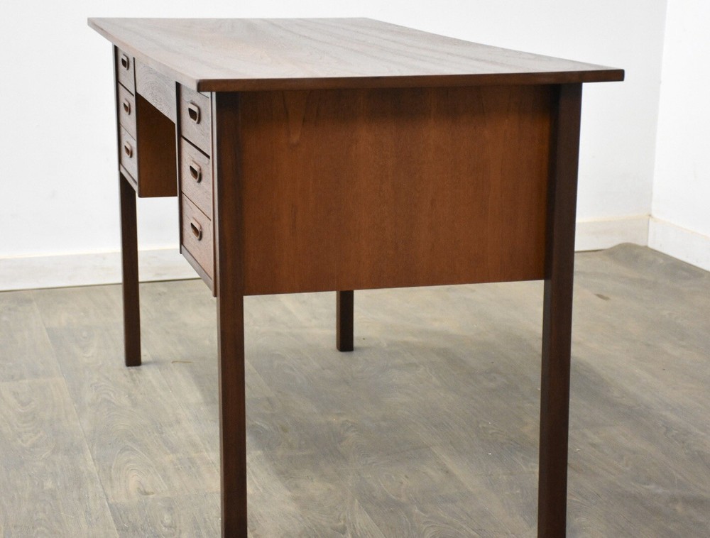 Refinished Danish Modern Teak Desk