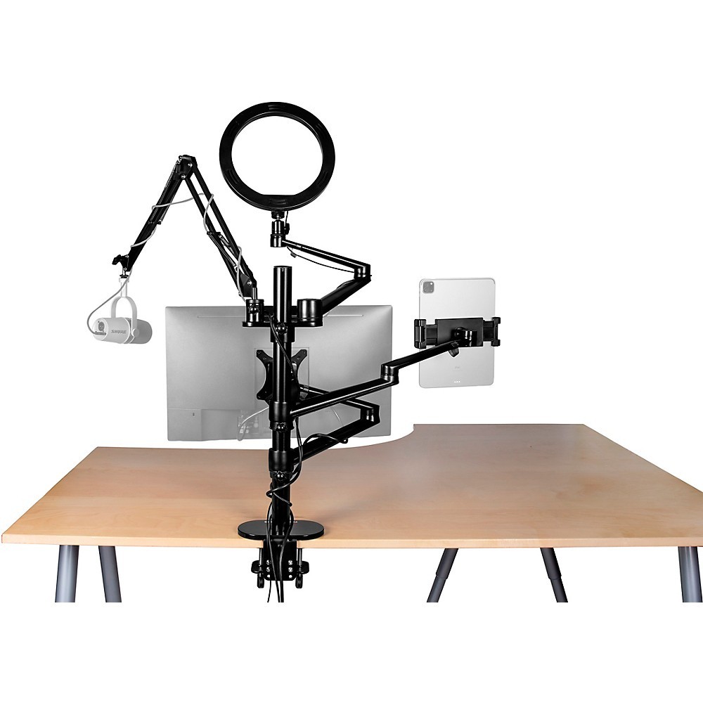 Gator Frameworks Content Creation Desk Mount Stand