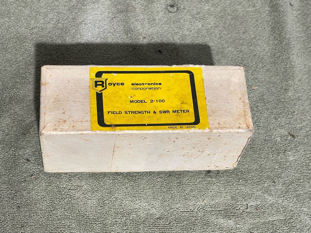 Royce SWR Meter Model 2–100 W/ Original Box