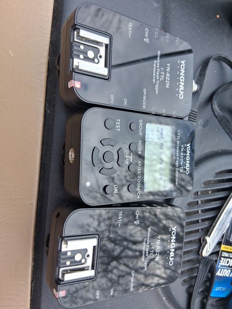 YONGNUO Digital Wireless Flash Trigger Transceivers + Flash Controller *NIKON*