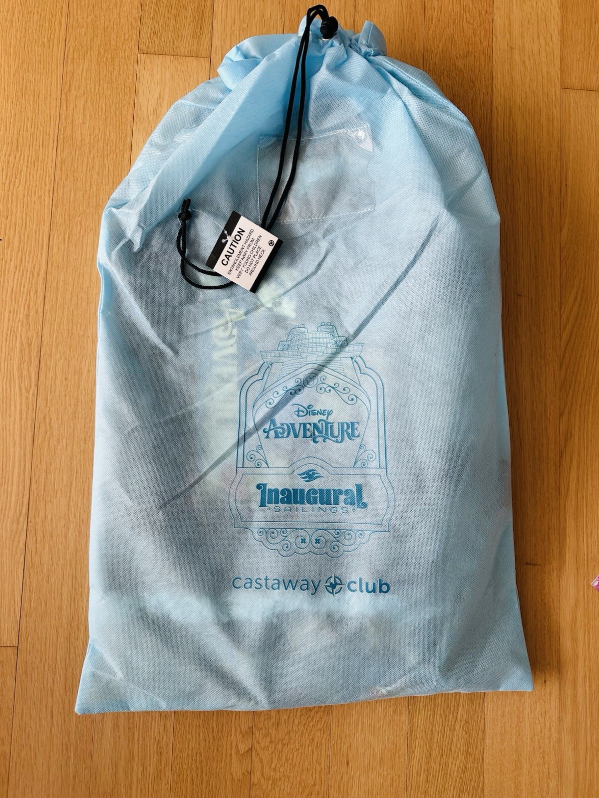 Disney Cruise Line Adventure Inaugural Castaway Club Tote Bag Mickey Minnie