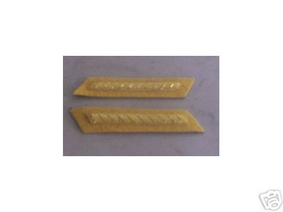 2nd Lt Collar Tabs, Cavalry, Civil War, New