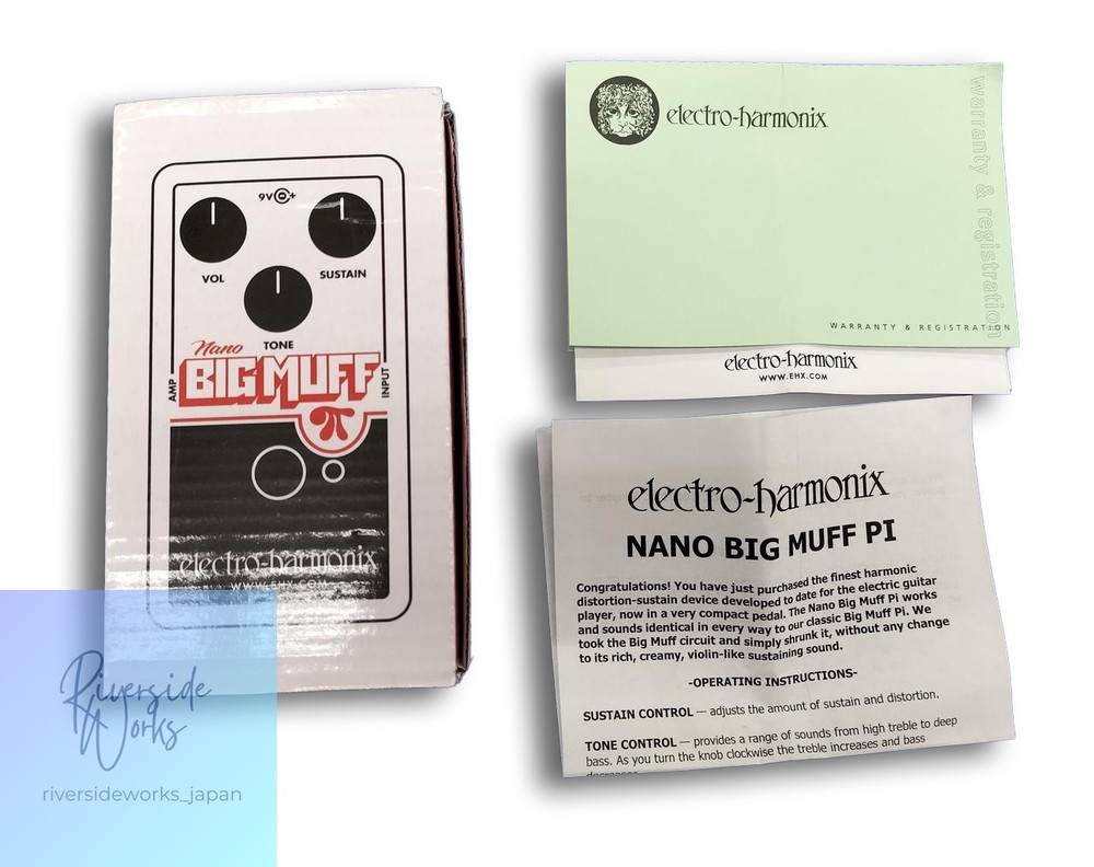 Electro Harmonix Ram's Head Big Muff Pi Fuzz Pedal
