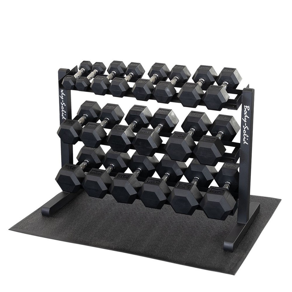 Body-Solid GDR363B 3-Tier Dumbbell Rack
