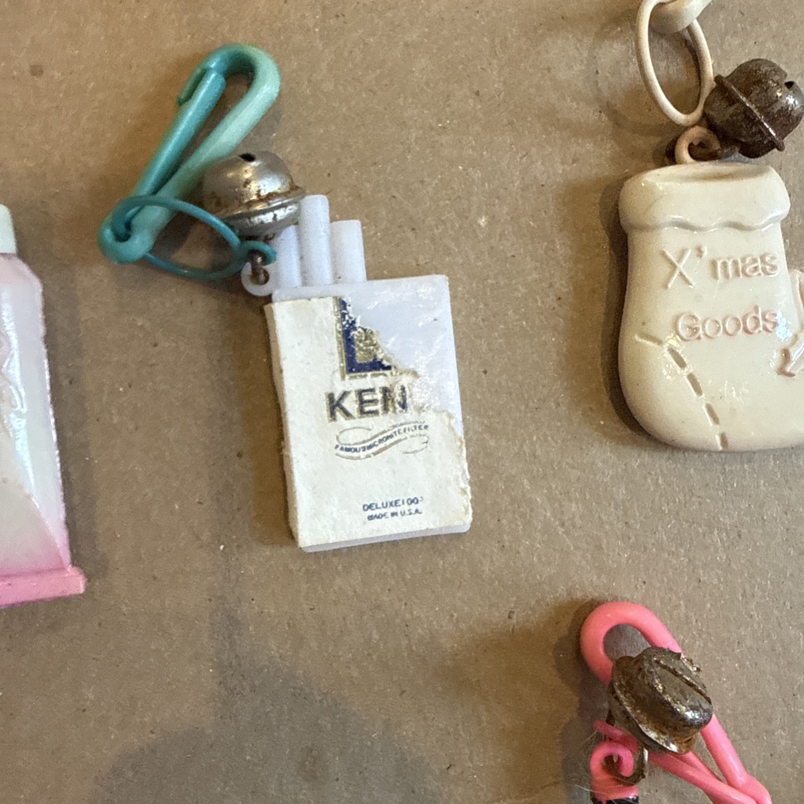 Huge Lot Of 82 Bell Charms Necklaces Rare 80s READ