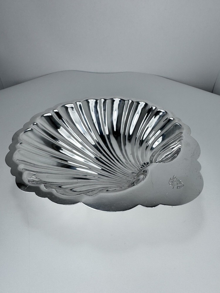 Substantial Sterling Silver Shell Dish 7" Long 170 Grams Beautiful!
