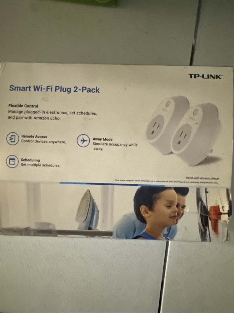 New Open Box Tp-link Smart Wifi Plug 2 Pack