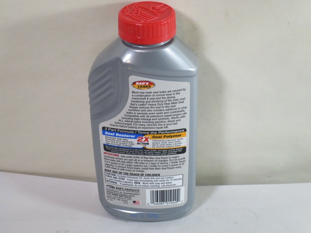 Bars Leaks 1010 Grey Engine Oil Stop Leak - 11 oz.