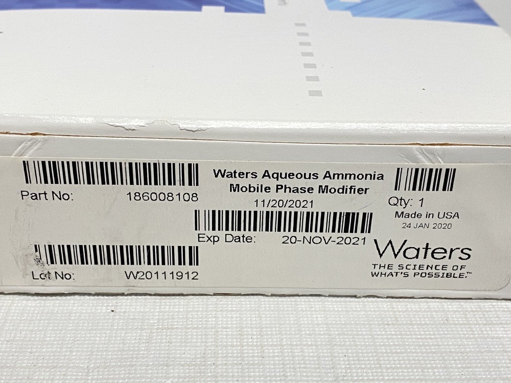 WATERS ACQUITY Aqueous Ammonia Mobile Phase Modifier 186008108
