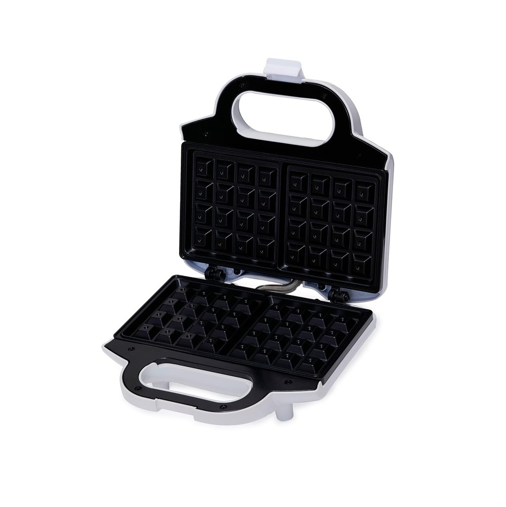 Amazon Basics Waffle Maker 2-Slices White with Non-stick 2-Slice,
