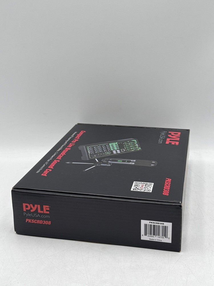 Pyle DJ Controller w/ 8 Sound Effects 8 Characters Sound & 8 Control Knobs