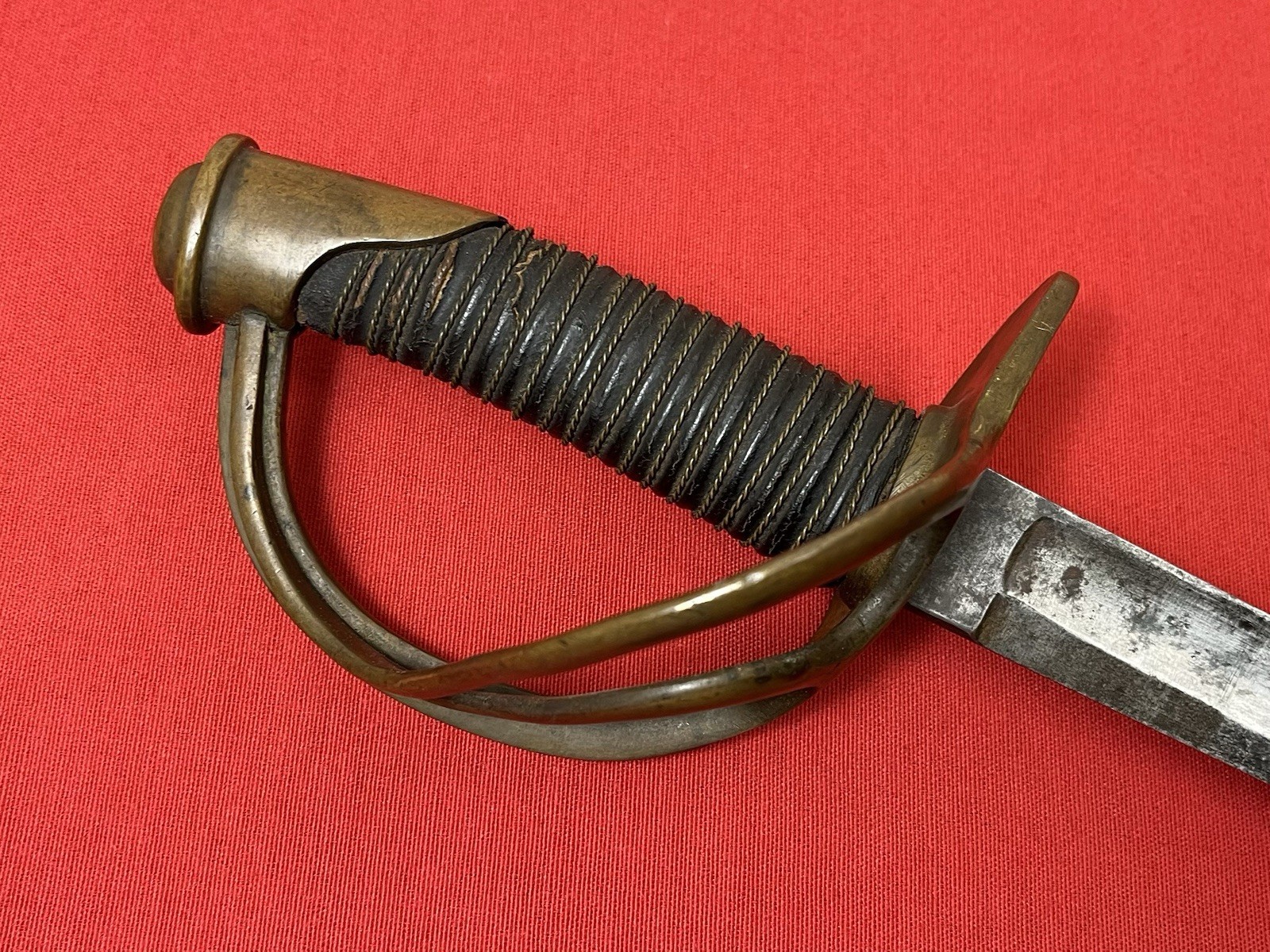 M1860 U.S. Civil War Cavalry Saber Sword Used Free Shipping