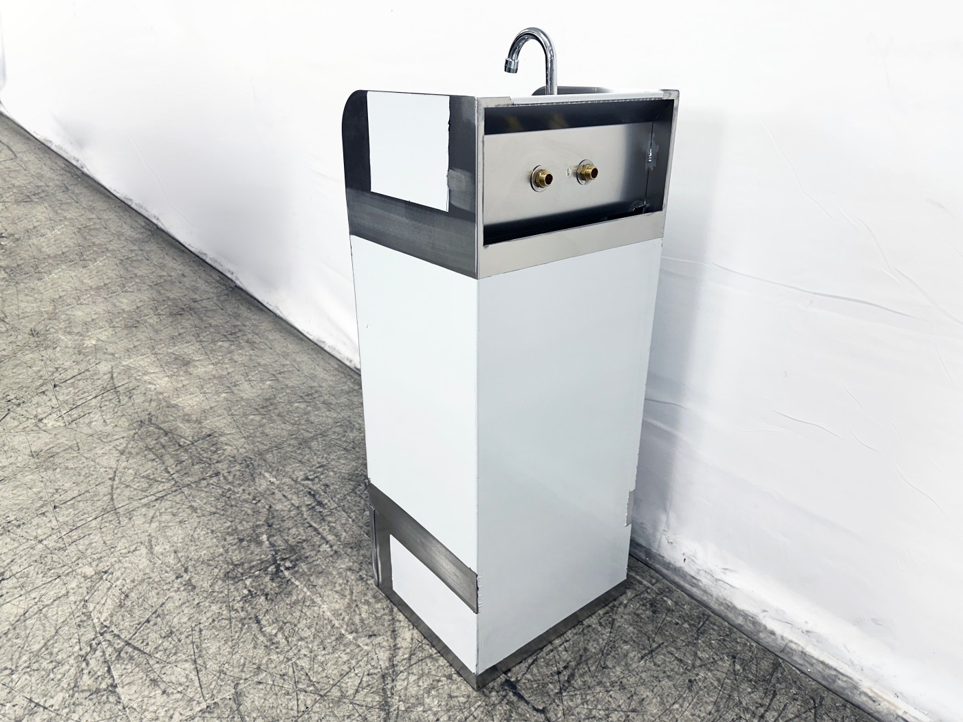 NEW Commercial Hand Sink w/ Faucet and Mop Sink Combo Stainless Steel NSF