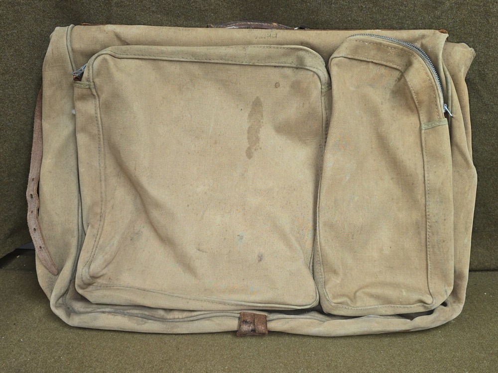 WWII USAAF Officer B-4 Bag Named to Elmer R. Black