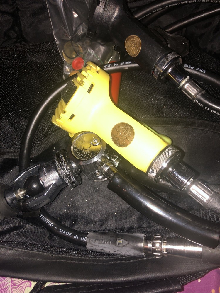 Suunto Dacor Regulator Set - Sold AS-IS/Untested