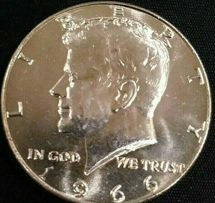 1966 Kennedy Half Dollar 40% Silver GEM BU