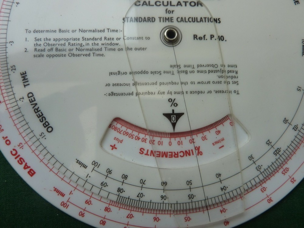 FEARNS WORK STUDY ENGINEER'S CALCULATOR + EXTRA CALCULATOR