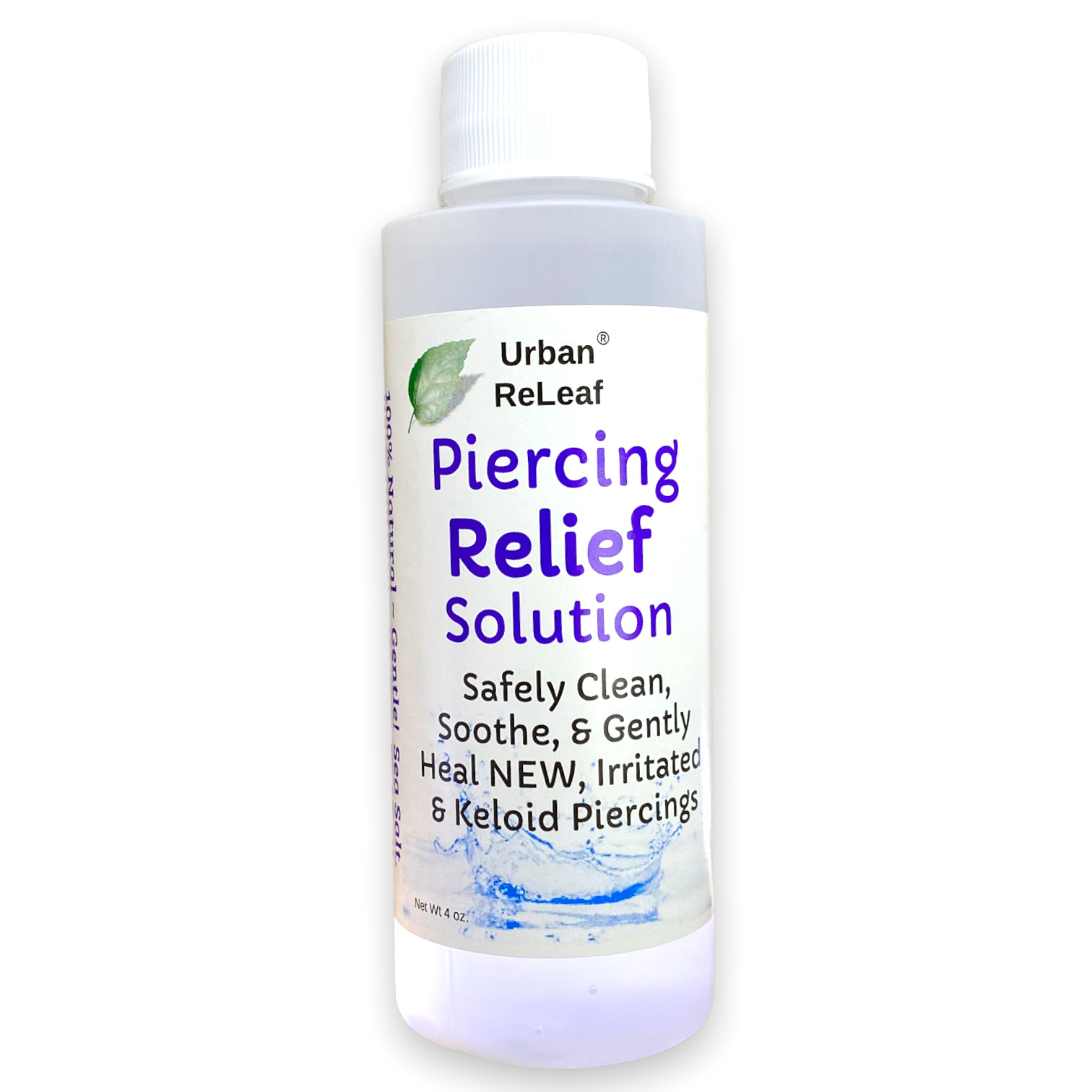 Urban ReLeaf Piercing Relief Solution! Aftercare Red Angry Bump Stretch Keloid