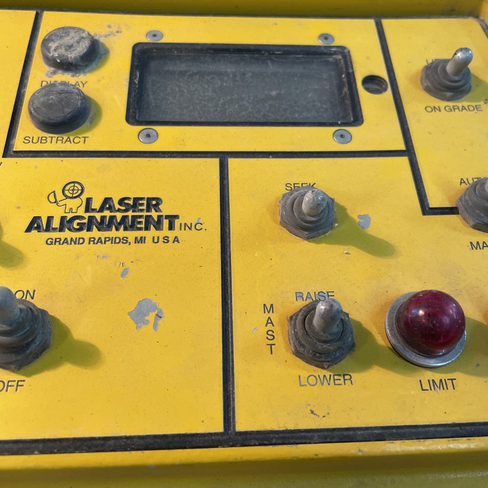 Laser alignment master panel