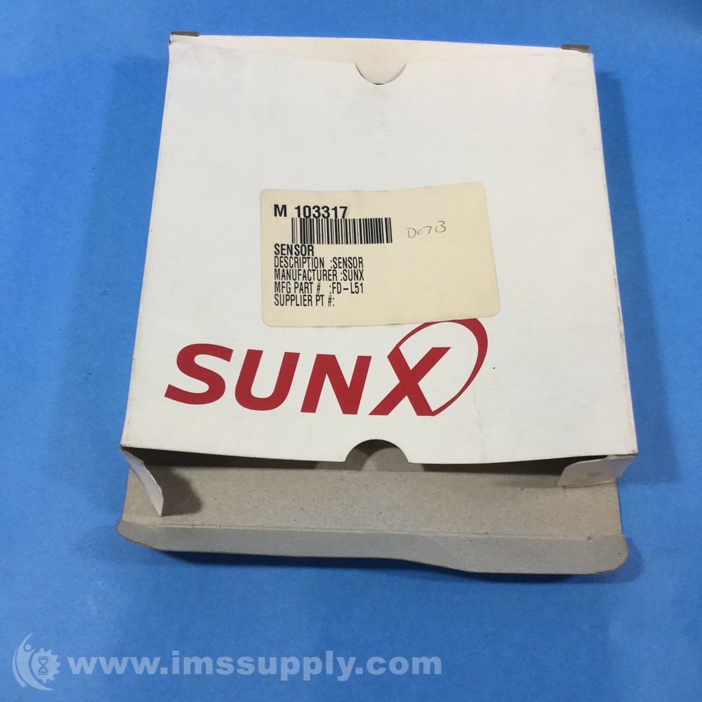 SUNX FD-L51 Fiber Optic Sensor Cable FNOB
