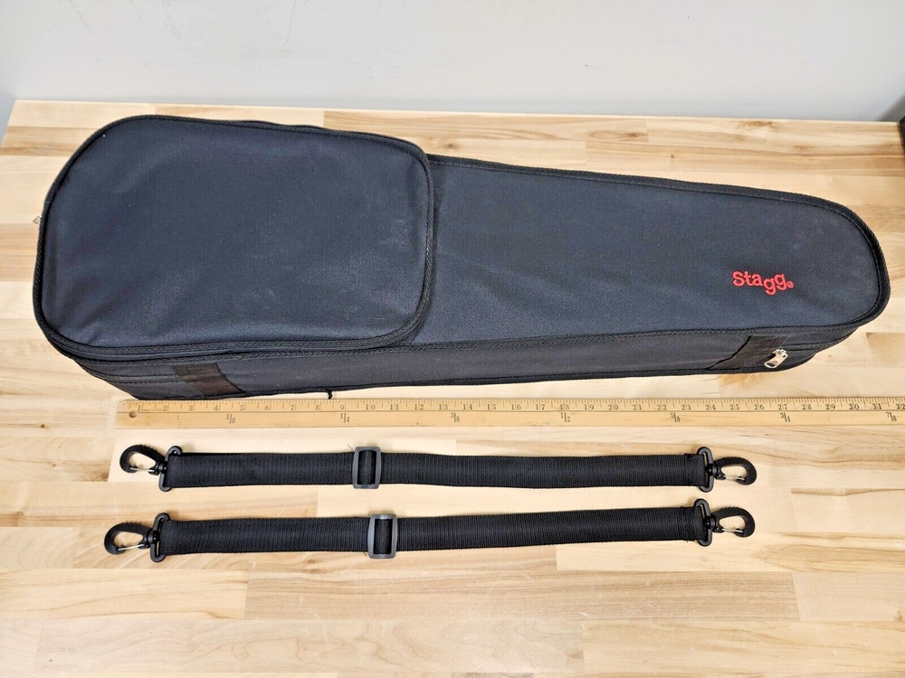 Stagg VN-4/4 EF Solid Maple 4/4 Student Size Violin Ensemble with bow and case