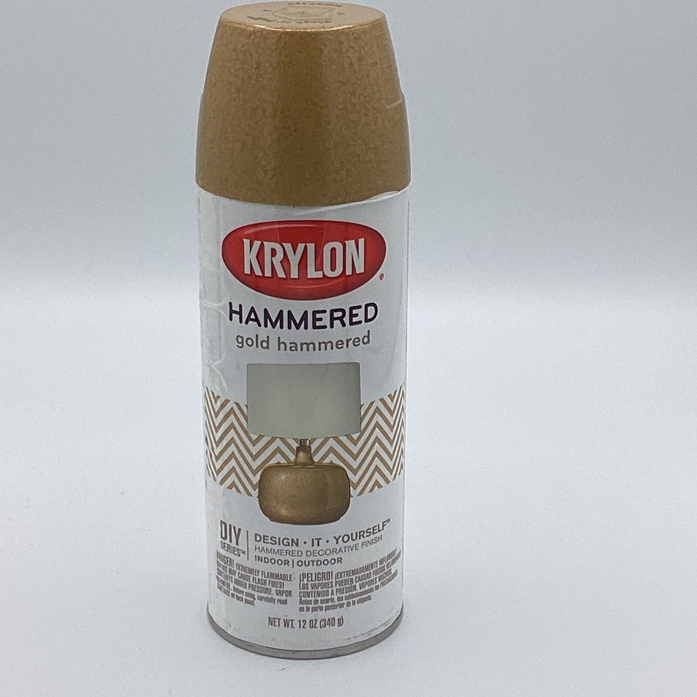 Krylon Gold Hammered Spray Paint (1 can)