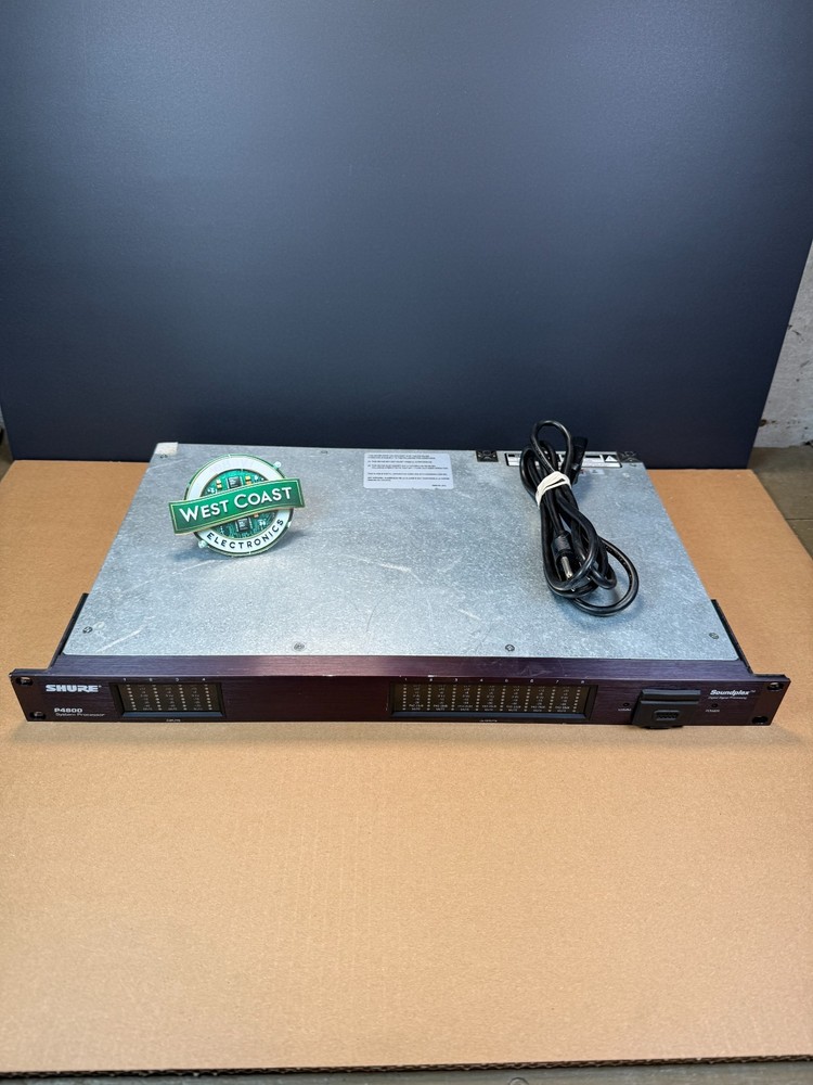 Shure P4800 System Processor Soundplex Digital Signal Processor W/ Power Cord