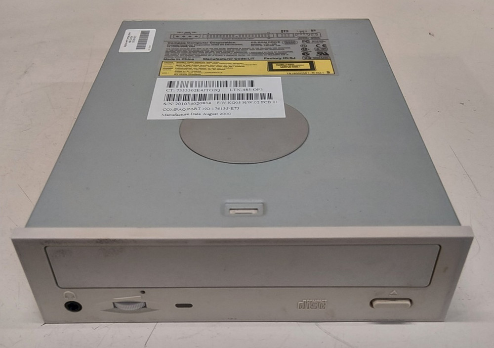 Lite-On - Compact Disc 48X MAx CD-ROM Drive Model LTN-485-