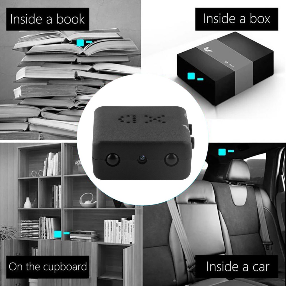 HD Mini Camera Motion Detection Night Vision Card Recording Home Security Cam