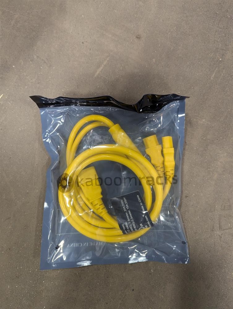Kaboom Racks C20 to Dual C13 Power Cable