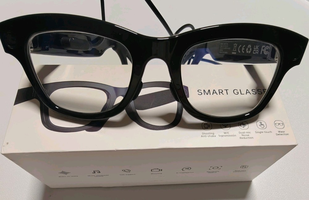 SMART AL GLASSES Wi-FI BLUETOOTH USB CONNECTIVITY