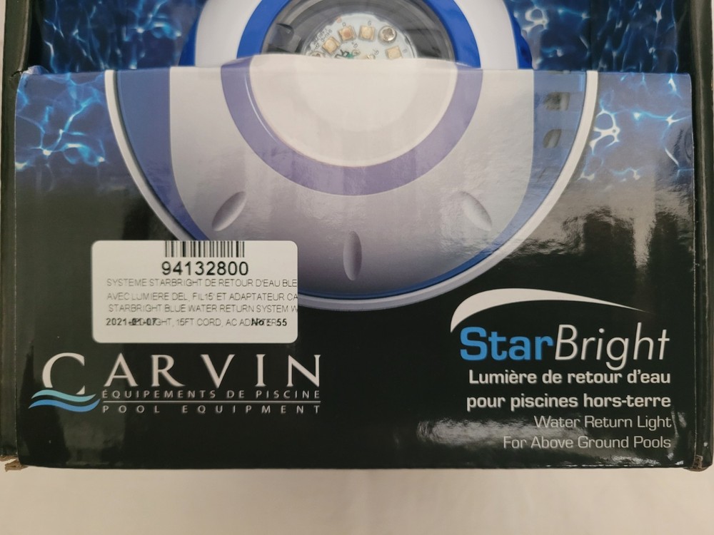 ABOVE GROUND POOL MULTI LED Return Light for Above Ground Swimming Pools