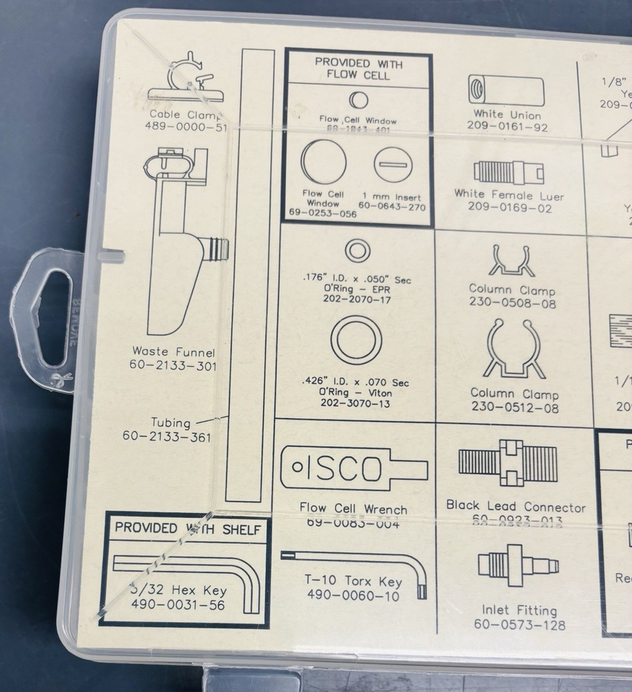 ISCO Chromatography HPLC Fitting Kit