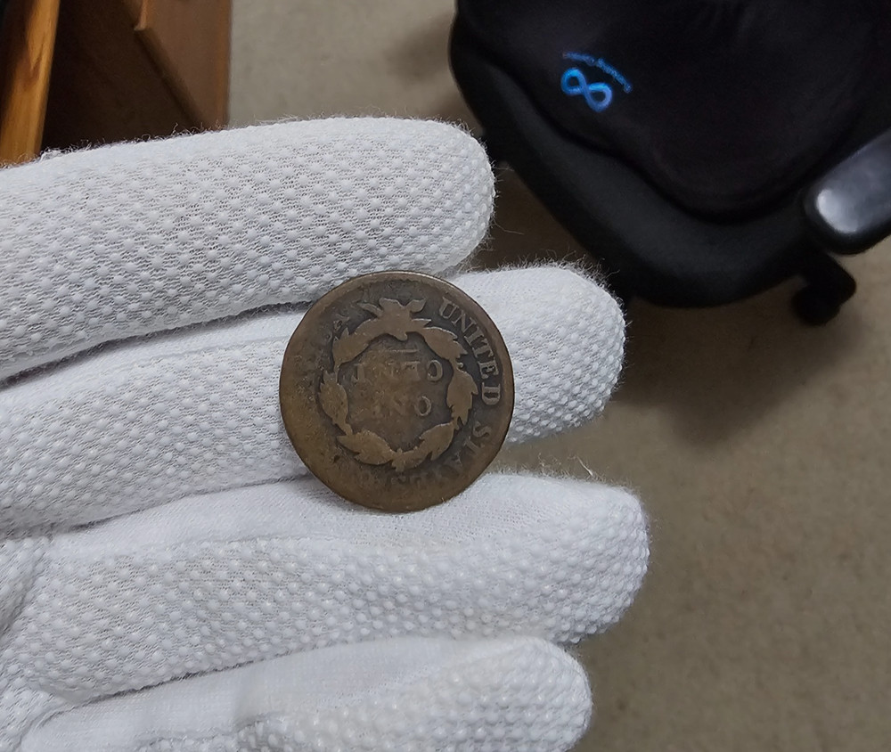 1816 Large Cent N.2 Completely Rotated Reverse Rare Error Coin