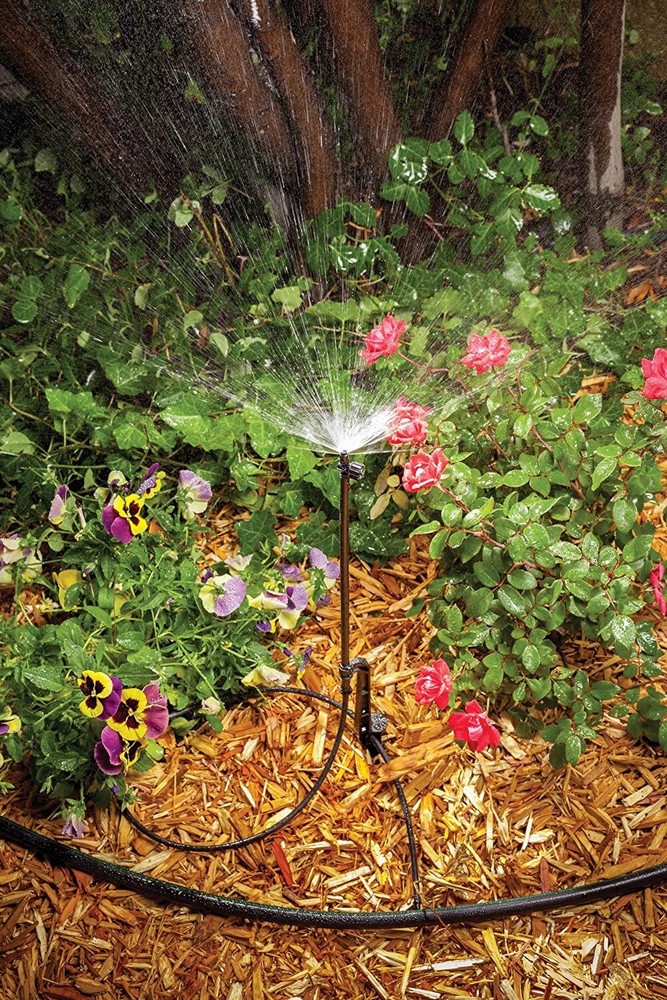 8 Rainbird Drip Irrigation Microspray w/Stake Half Circle Pattern Micro Sprays
