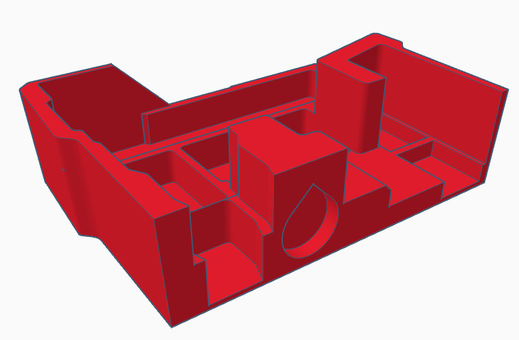 Insert For M12 Drill & Impact Gen 3 Milwaukee Packout 48-22-8435 Hidden AirTag