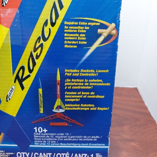 Estes Rascal & Hi Jinks Model Rocket Launch Set #1499 Ready To Fly New Sealed