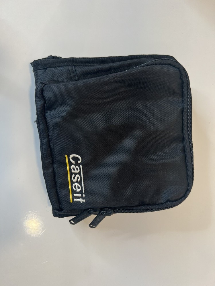 case it cd player portable case protector black