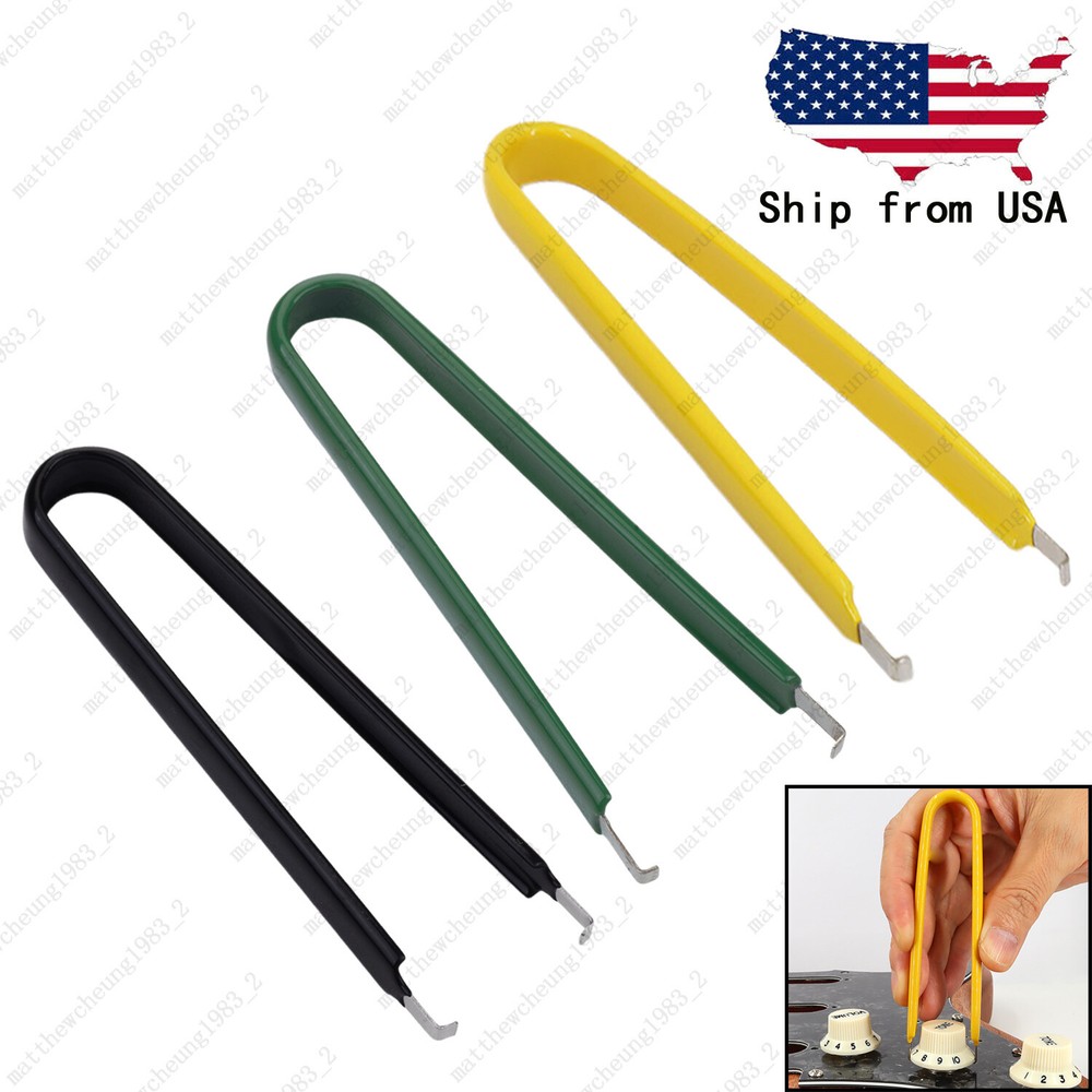 Professional Guitar Knob Extractor Tool -Quick Remove Guitar Knobs & Caps