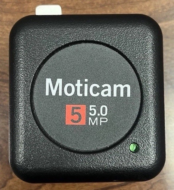 Motic Moticam 5.0 MP Microscope Camera With C-Mount Adapter