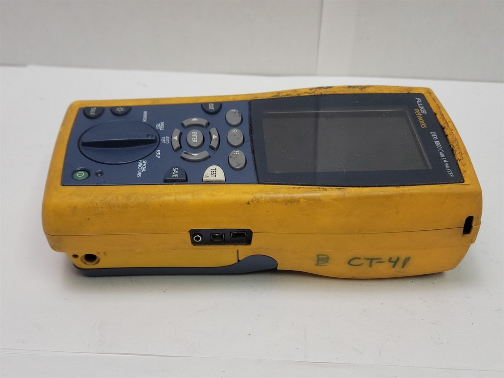 Fluke Networks DTX-1800 Cable Analyzer Mainframe - For Parts