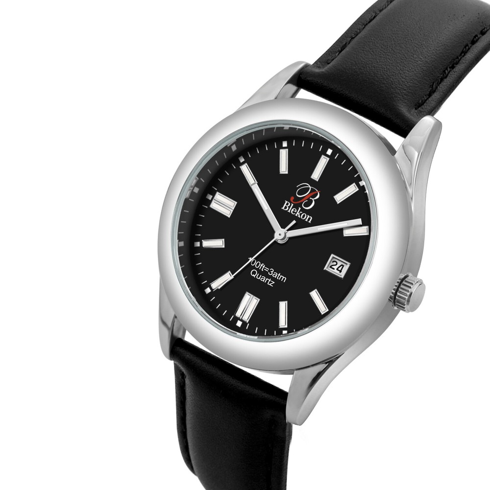 Blekon Bracelet & Leather Watch - Elegant Timepiece, Multiple Straps, Easy Dial