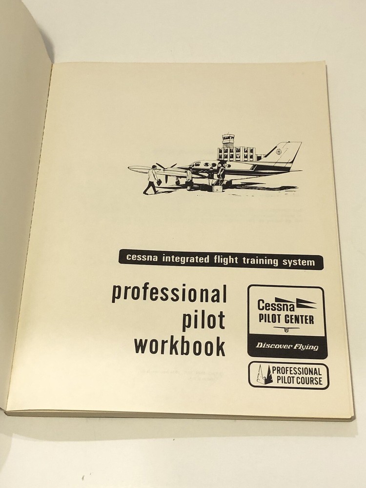 Cessna Pilot Center Soft Shell Case, Training Workbook, Plotter & Fuel Tester
